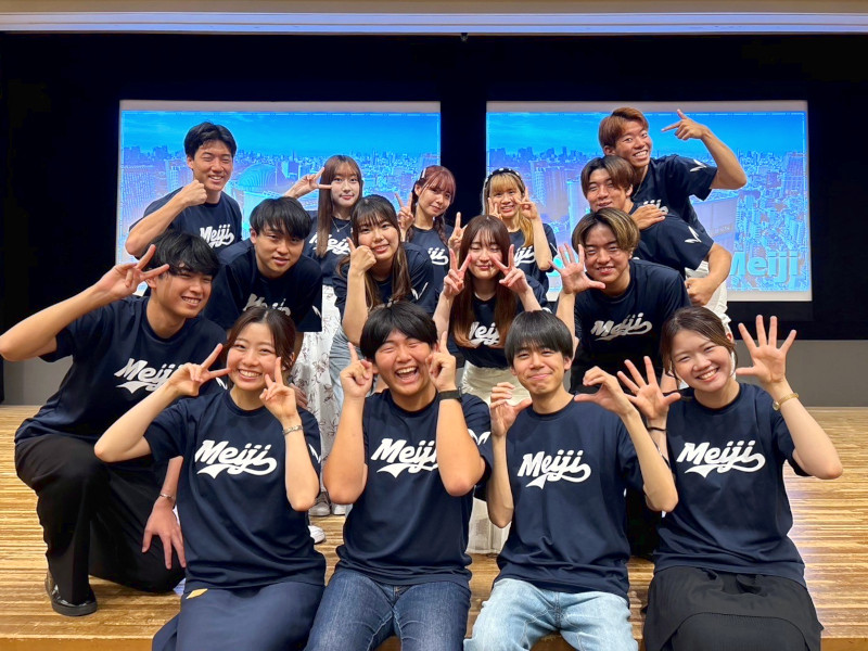 学生プロジェクトの、トークパートのメンバーとの一枚