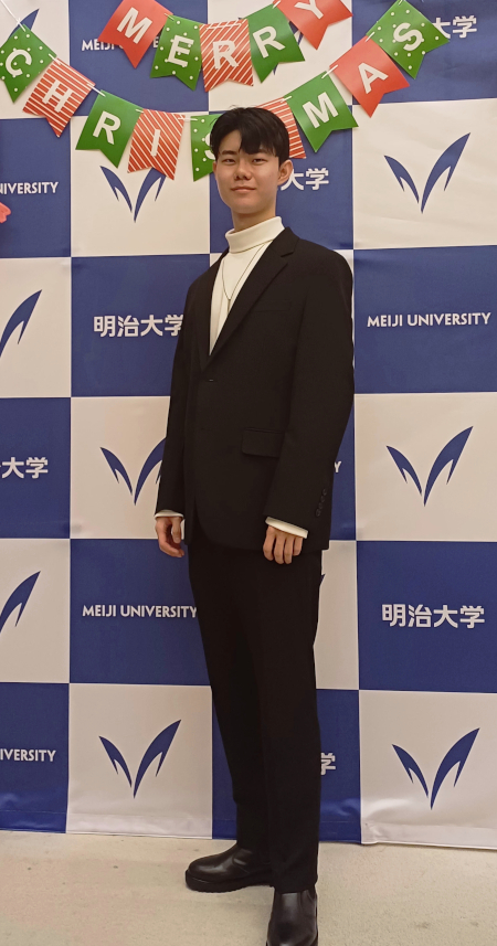 クリスマスパーティーに参加した時の写真