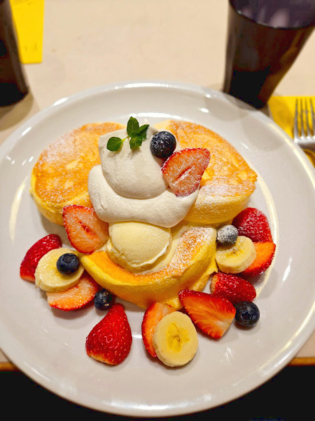 日本で食べたおいしいパンケーキ