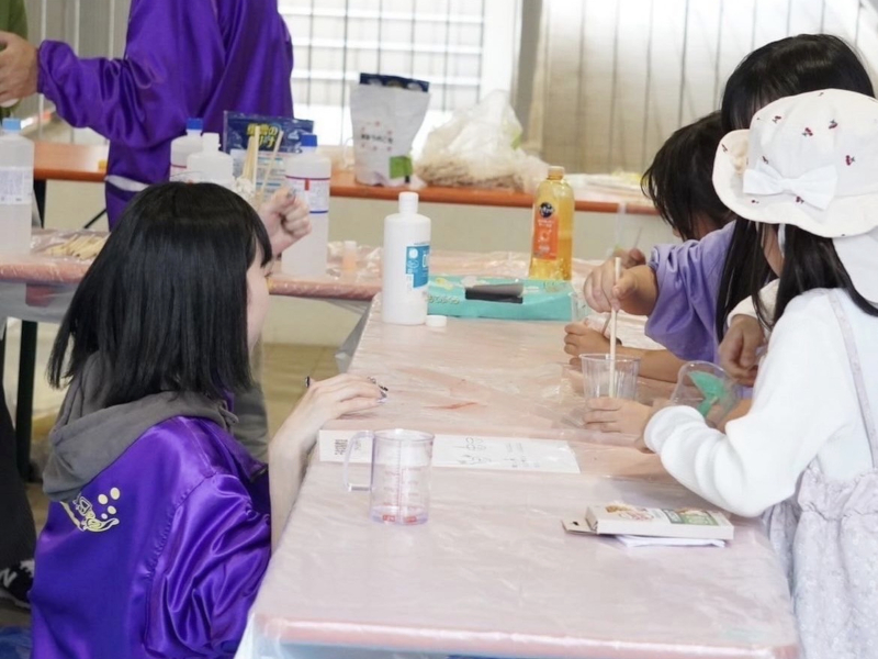 子供実験教室の様子