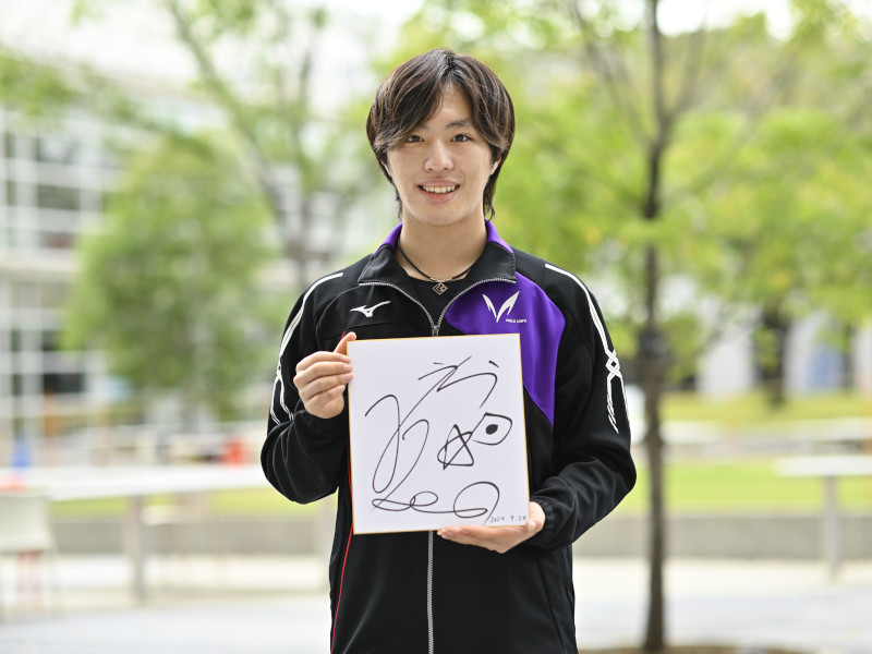 三浦佳生選手