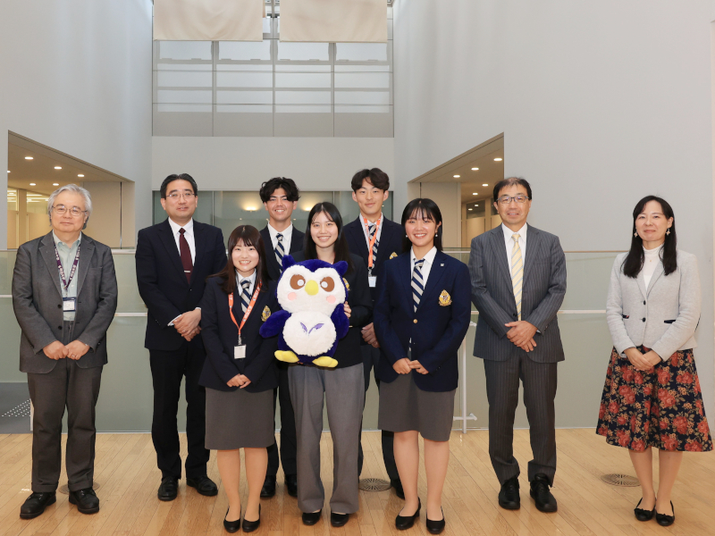 長崎県のプログラム参加学生ら(体育会端艇部)