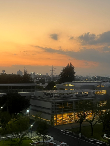 和泉ラーニングスクエアから見た景色