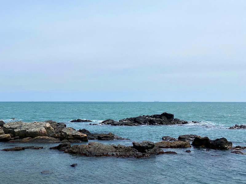 釜山の海
