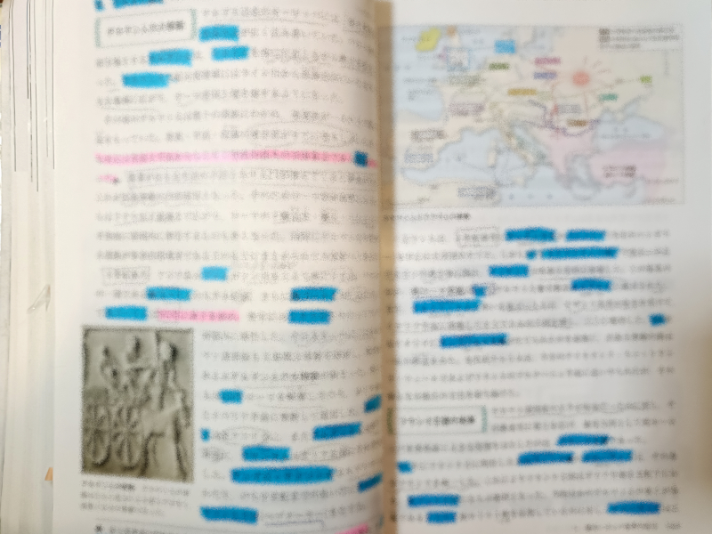 通学の時間に何度も読み返し、流れをインプットしていました。その日に取り組もうとしている単元を読むと、より理解が深まると思います