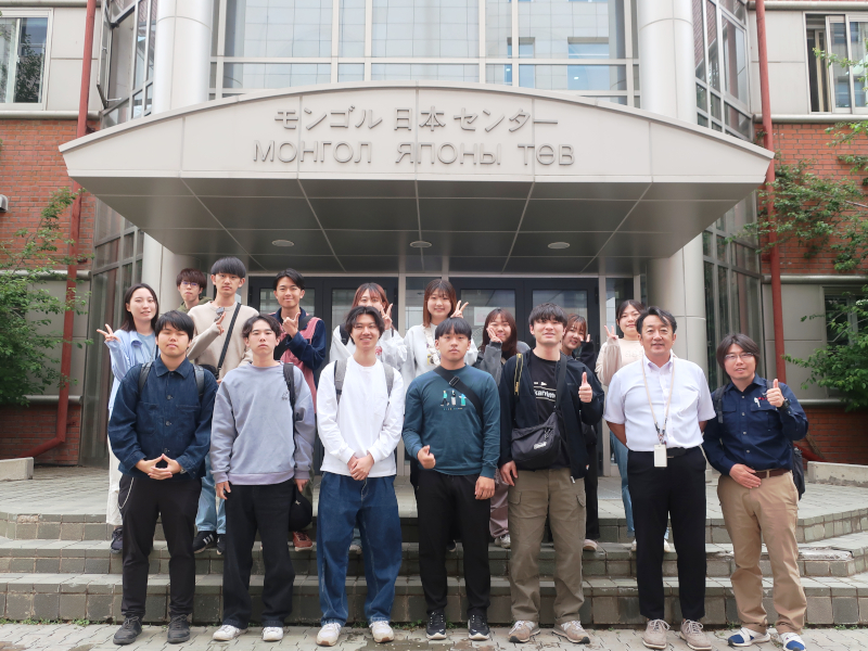 モンゴル国立大学「モンゴル・日本センター」を訪問しました