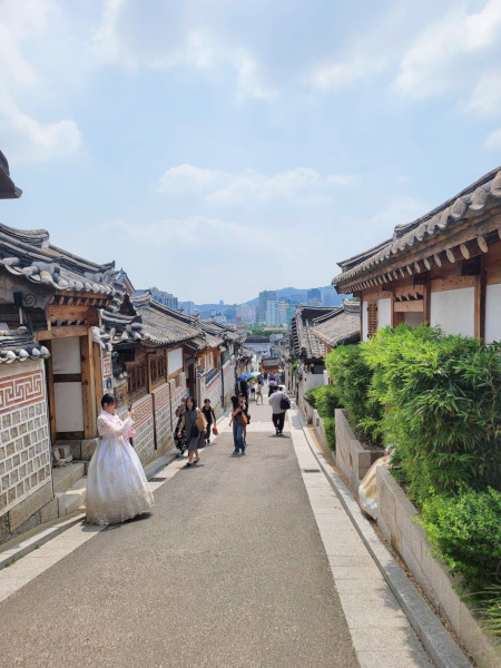 韓国の伝統を感じられる北村韓屋村