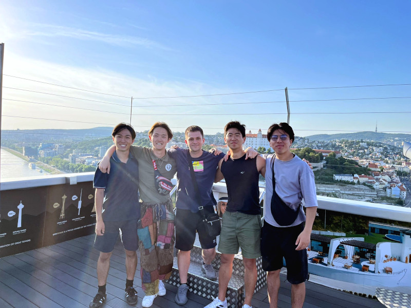 特に親しかった友人たちとのスロバキア旅行