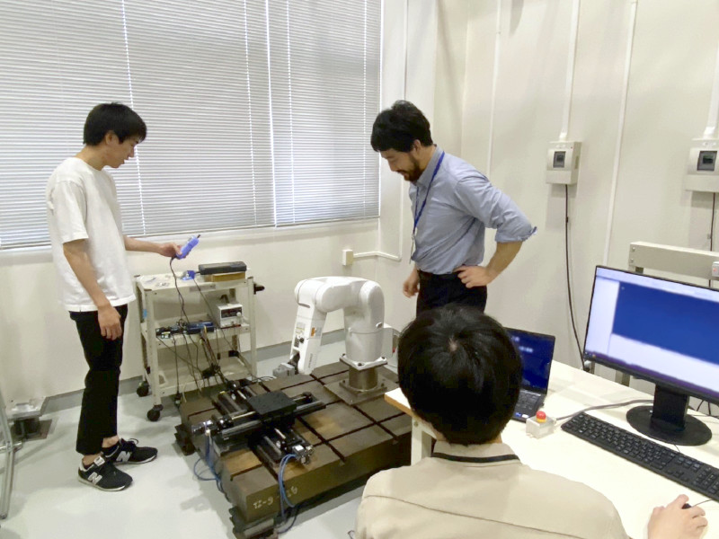 研究の様子