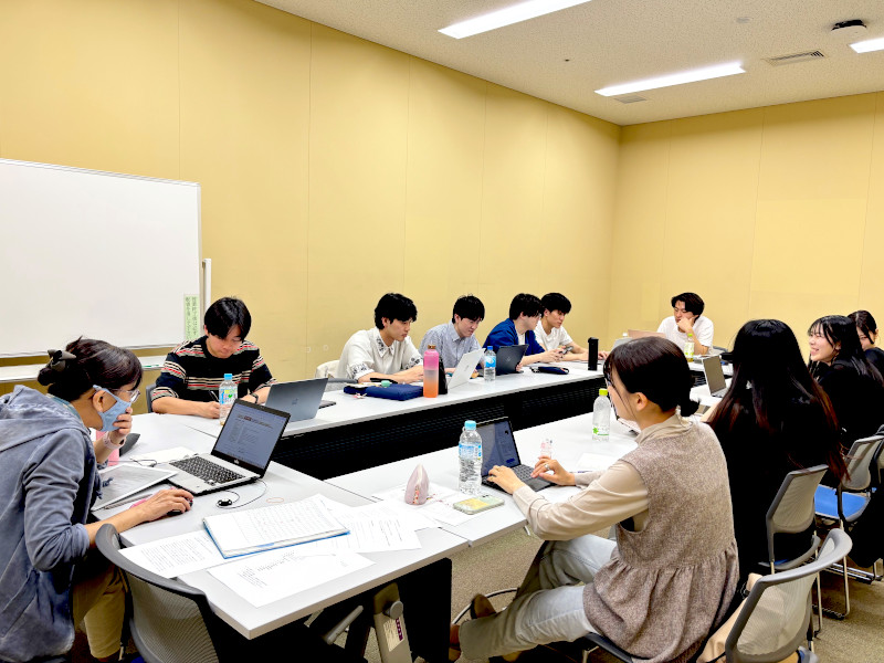 4年生のゼミの様子