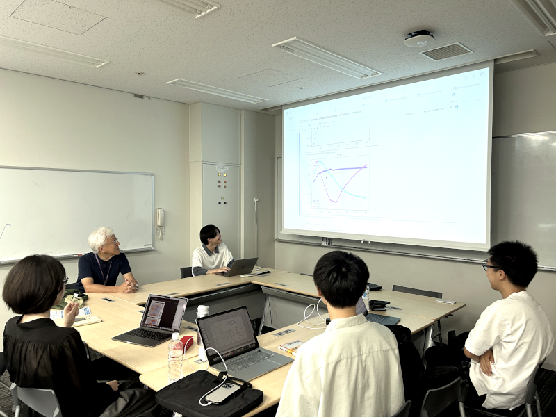 研究室の活動の様子