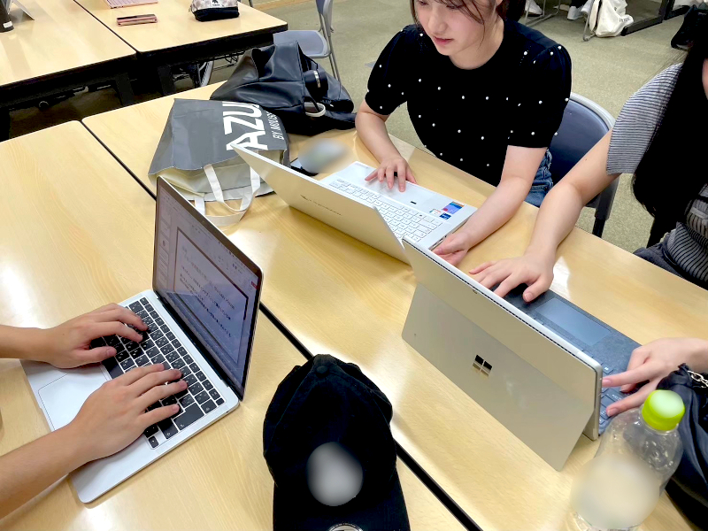 「研究交流祭」に向けてのグループディスカッションの様子②