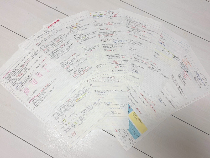 日本史の過去問直しノート