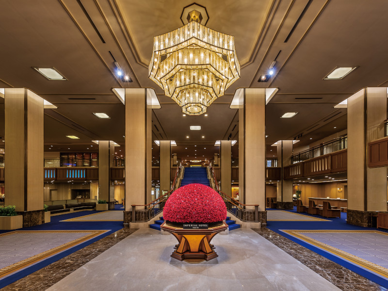 帝国ホテル東京のロビー