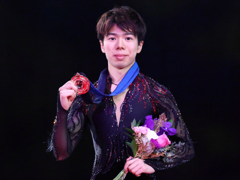 佐藤駿選手（GPファイナル銅メダル）