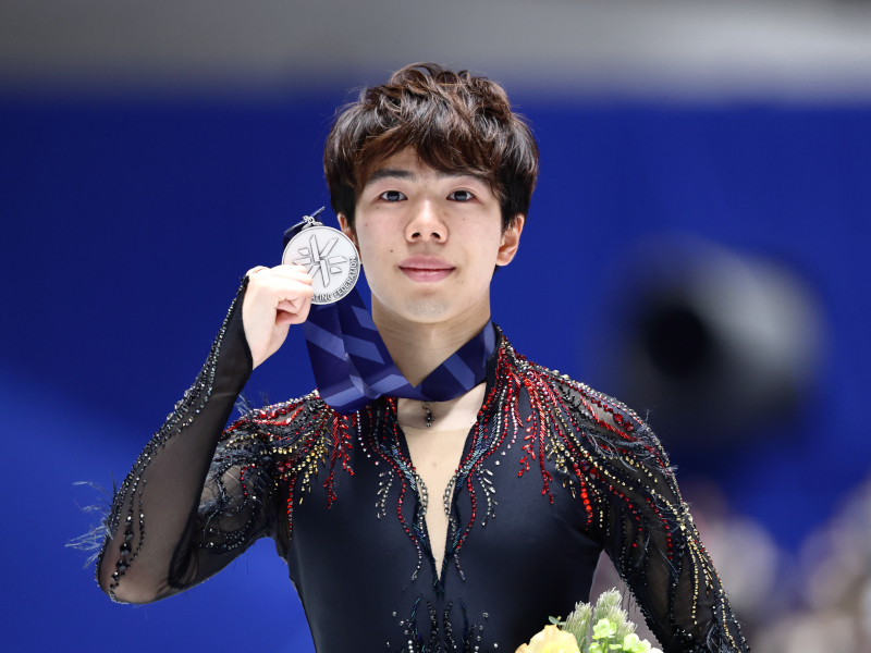 佐藤駿選手（全日本フィギュアスケート選手権大会2025銀メダル）