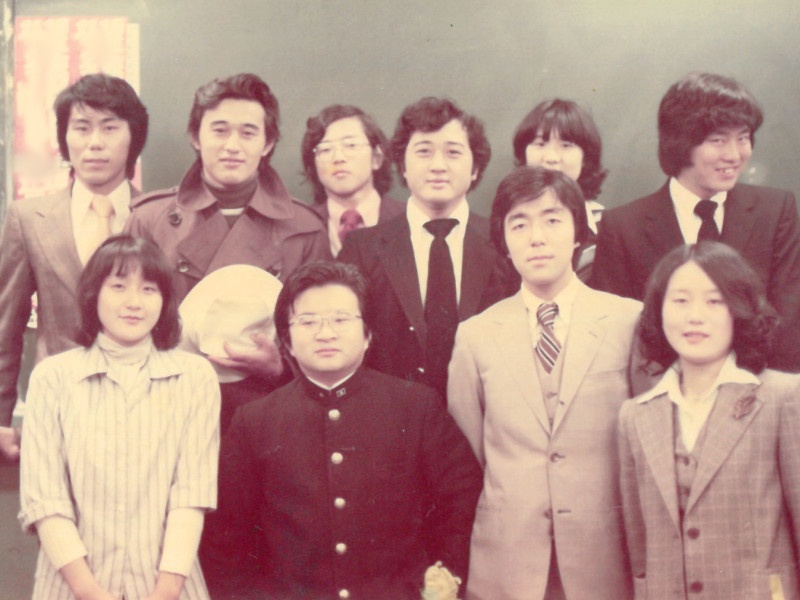 サークルの仲間との一枚