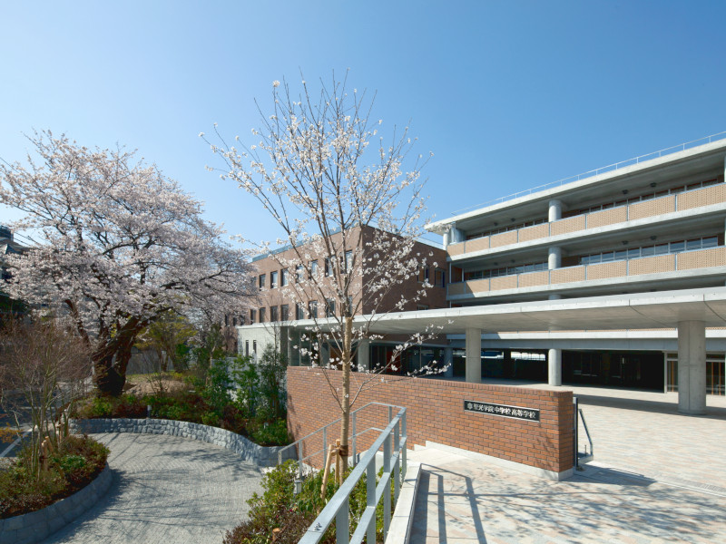 聖光学院（正門）