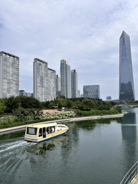 母国の松島（仁川）の風景の風景