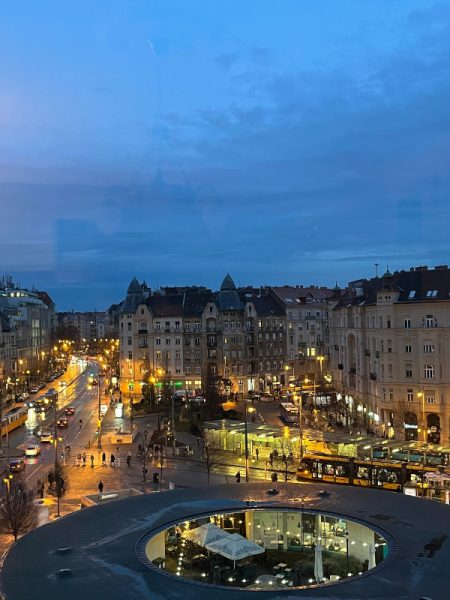 母国ハンガリーの首都、ブダペストの夜景