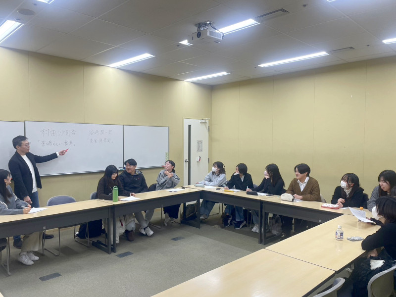 講義形式のゼミの様子