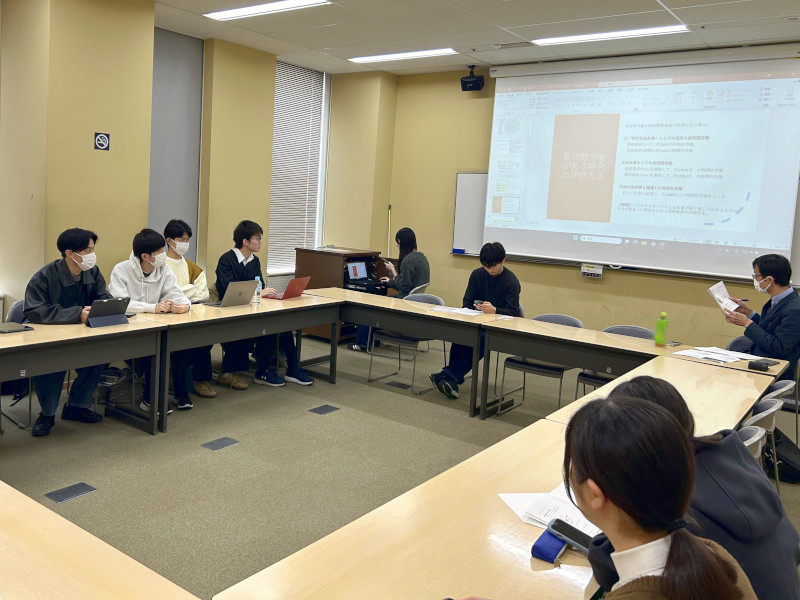 ゼミ活動の様子