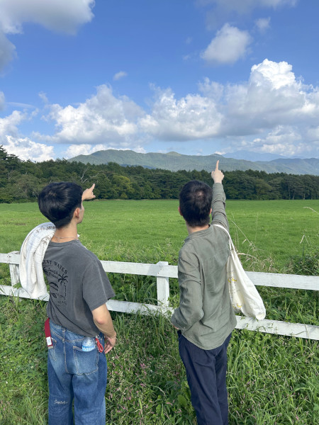 清里のゼミ合宿にて