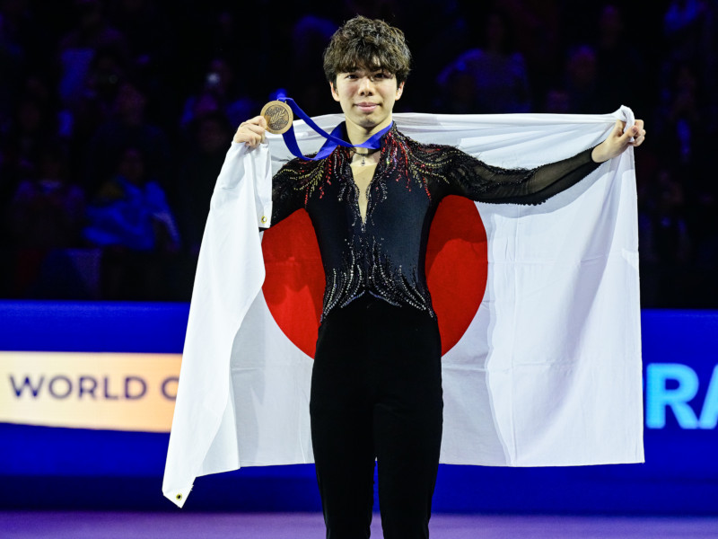 フィギュア世界選手権男子シングル銅メダル佐藤駿選手