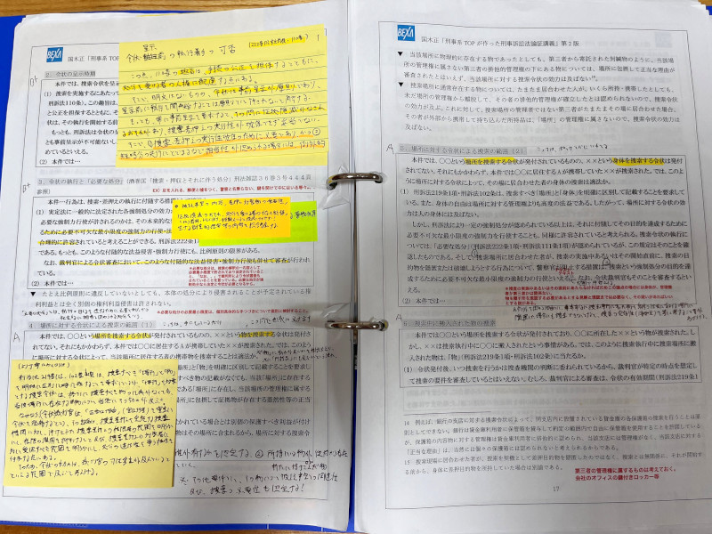 刑事訴訟法の論証集